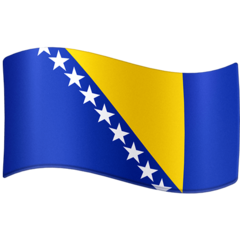 Emoji Bendera Bosnia & Herzegovina Facebook