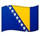 Emoji Bendera Bosnia & Herzegovina Google
