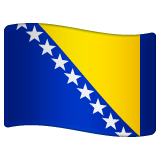 Emoji Bendera Bosnia & Herzegovina WhatsApp