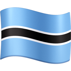 Emoji Bendera Botswana Facebook