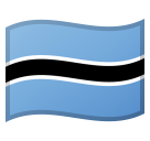 Emoji Bendera Botswana Goggle