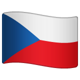 Emoji Bendera Czechia WhatsApp