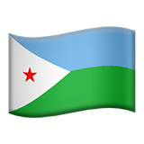 Emoji Bendera Djibouti Apple