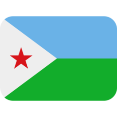 Emoji Bendera Djibouti Twitter