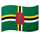 Emoji Bendera Dominika Google