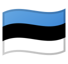 Emoji Bendera Estonia Google