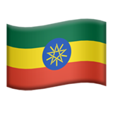 Emoji Bendera Ethiopia Apple