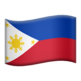 Emoji Bendera Filipina Apple