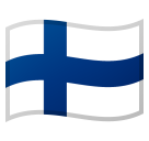 Emoji Bendera Finlandia Google