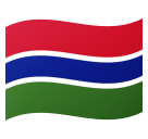 Emoji Bendera Gambia Google