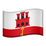 Emoji Bendera Gibraltar Apple