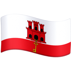 Emoji Bendera Gibraltar Facebook