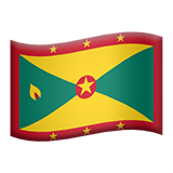 Emoji Bendera Grenada Apple