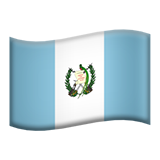 Emoji Bendera Guatemala Apple