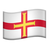Emoji Bendera Guernsey Apple