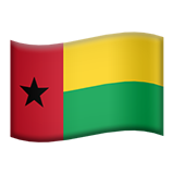 Emoji Bendera Guinea-Bissau Apple