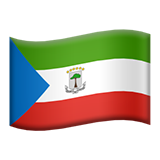 Emoji Bendera Guinea Ekuatorial Apple