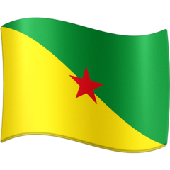 Emoji Bendera Guyana Prancis Facebook