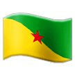 Emoji Bendera Guyana Prancis Samsung