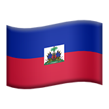 Emoji Bendera Haiti Apple