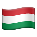 Emoji Bendera Hongaria Apple