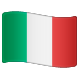 Emoji Bendera Italia WhatsApp