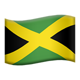 Emoji Bendera Jamaika Apple