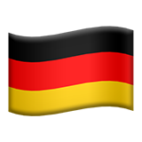 Emoji Bendera Jerman Apple