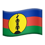 Emoji Bendera Kaledonia Baru Apple