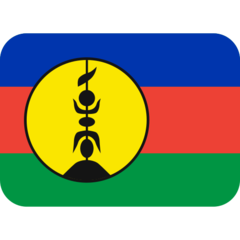 Emoji Bendera Kaledonia Baru Twitter
