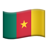 Emoji Bendera Kamerun Apple