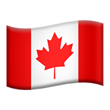 Emoji Bendera Kanada Apple