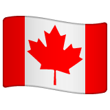 Emoji Bendera Kanada WhatsApp