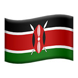 Emoji Bendera Kenya Apple