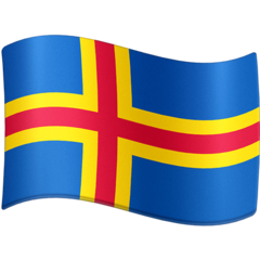 Emoji Bendera Kepulauan Aland Facebook