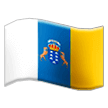 Emoji Bendera Kepulauan Canary Samsung