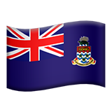 Emoji Bendera Kepulauan Cayman Apple