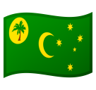 Emoji Bendera Kepulauan Cocos (Keeling) Google