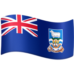Emoji Bendera Kepulauan Falkland Facebook