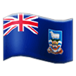Emoji Bendera Kepulauan Falkland Samsung