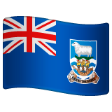 Emoji Bendera Kepulauan Falkland WhatsApp
