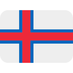 Emoji Bendera Kepulauan Faroe Twitter