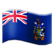 Emoji Bendera Kepulauan Georgia Selatan &. Sandwich Selatan Samsung