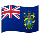Emoji Bendera Kepulauan Pitcairn Google