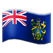 Emoji Bendera Kepulauan Pitcairn Samsung