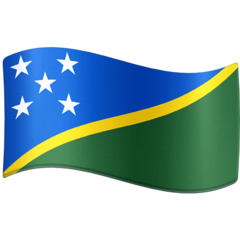 Emoji Bendera Kepulauan Solomon Facebook