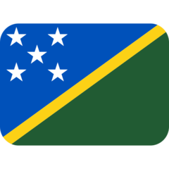 Emoji Bendera Kepulauan Solomon Twitter