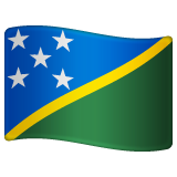Emoji Bendera Kepulauan Solomon WhatsApp