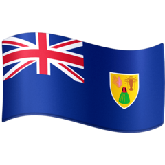Emoji Bendera Kepulauan Turks & Caicos Facebook