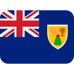 Emoji Bendera Kepulauan Turks & Caicos Twitter